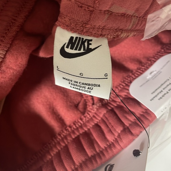 Nike mens jogger pants rust red size large club fleece - Picture 5 of 5